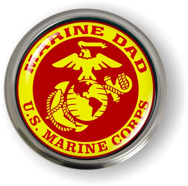 USMC Proud Dad EGA Emblem